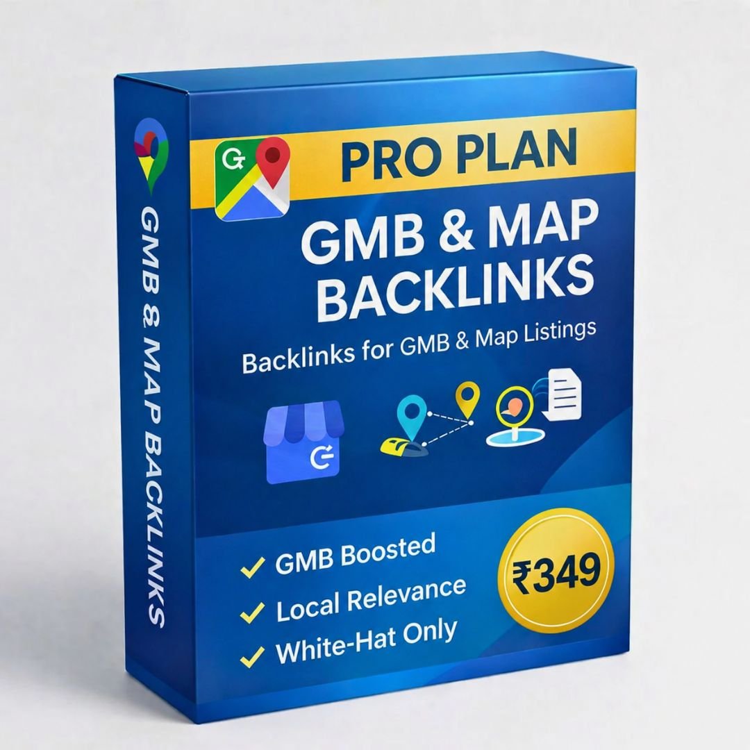 Buy 1200 Backlinks For GMB & Map & 3 Keywords